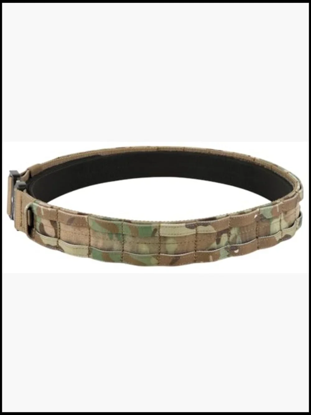 2-in-1 Quick Release Tactical MOLLE Belt with Inner and Outer Belt